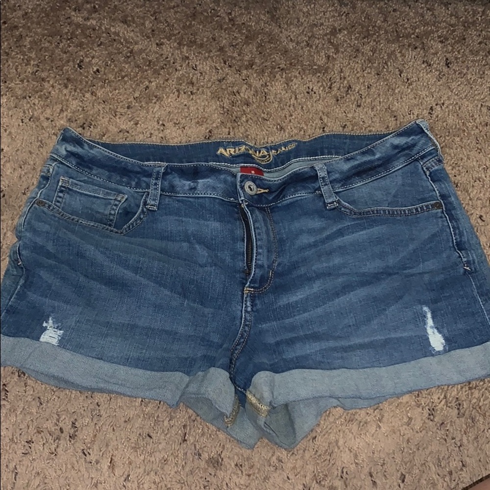 Denim Mini Shorts